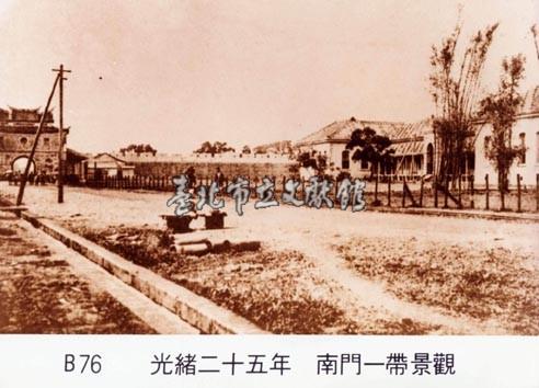 南門一帶景觀藏品圖，第1張