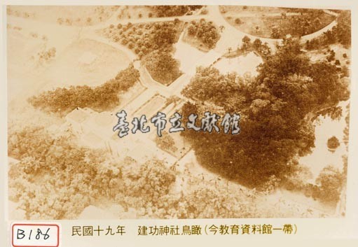 建功神社鳥瞰藏品圖，第1張
