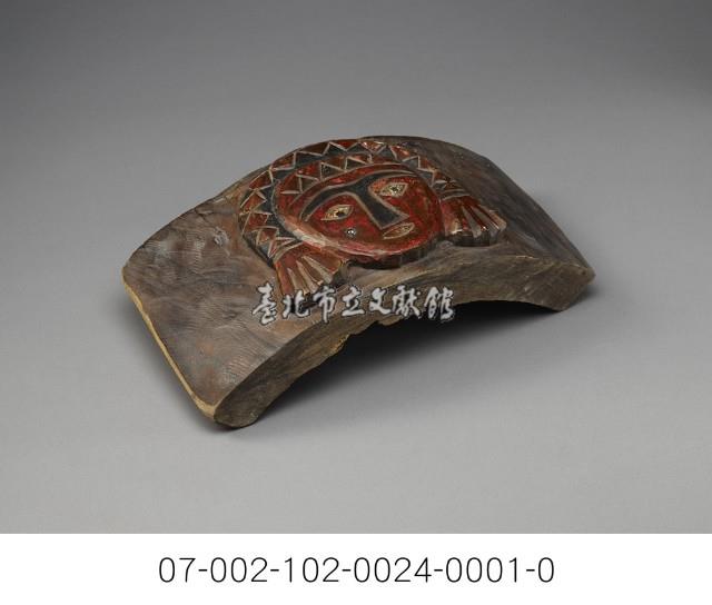 木雕頭目面像藏品圖，第1張