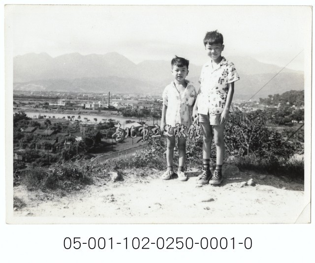 圓山眺望淡水線鐵路藏品圖，第1張