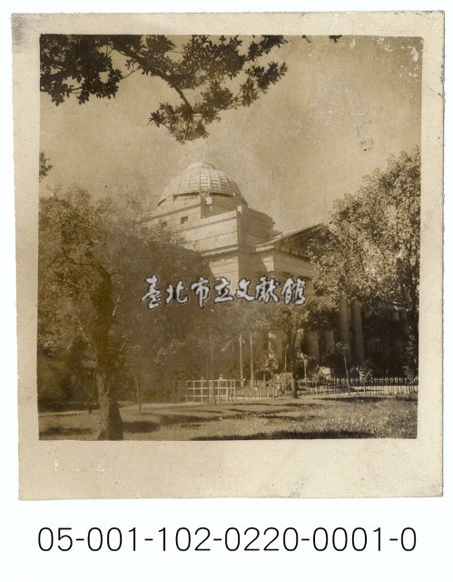 臺灣省立博物館正門側照藏品圖，第1張