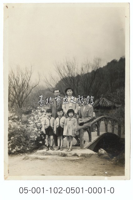 公園小橋與涼亭藏品圖，第1張