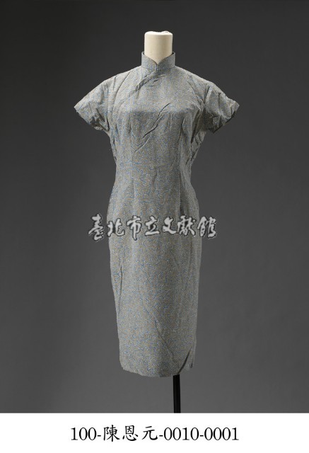 女祺袍短袖型衣服藏品圖，第1張