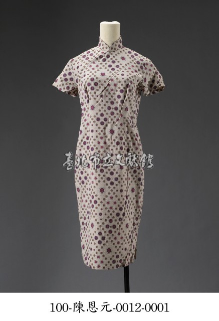 女祺袍短袖型衣服藏品圖，第1張