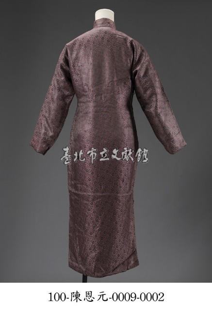女祺袍長袖型衣服藏品圖，第2張