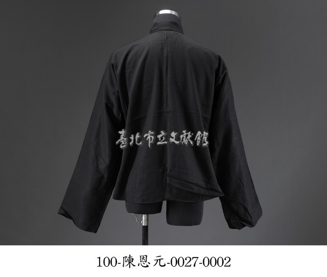 黑色唐裝盤扣上衣藏品圖，第2張