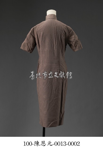 女祺袍短袖型衣服藏品圖，第2張