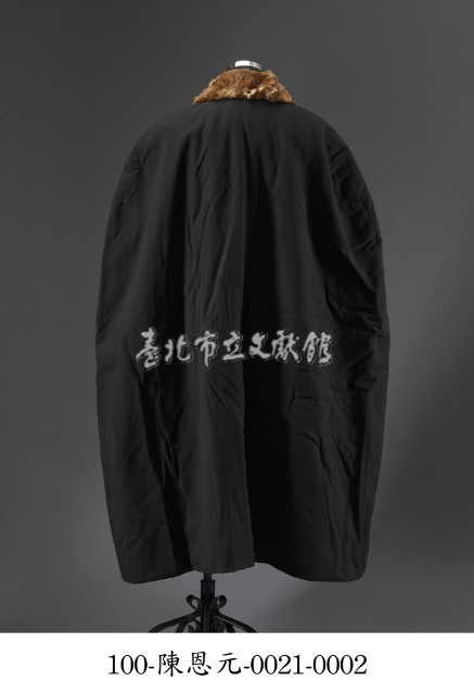黑色斗篷長大衣藏品圖，第2張