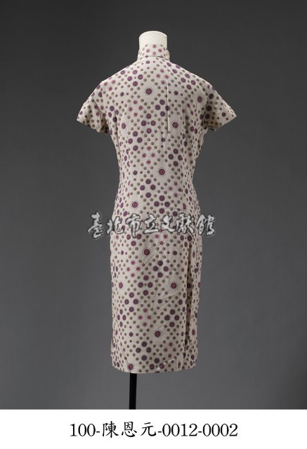 女祺袍短袖型衣服藏品圖，第2張