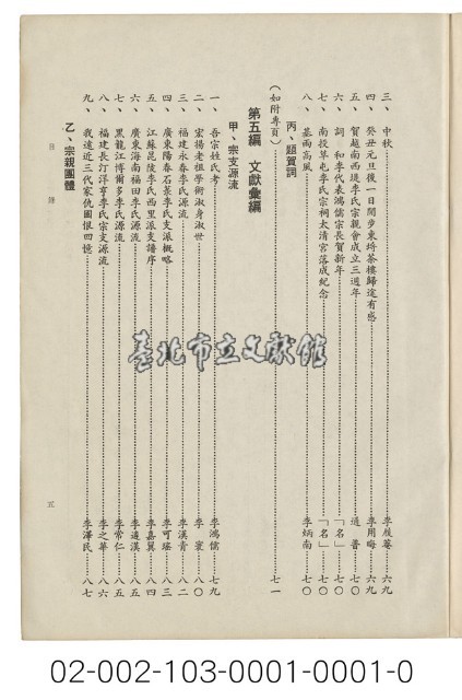 海外族譜文獻（世界李氏宗親聯合總會會刊 61年）藏品圖，第6張
