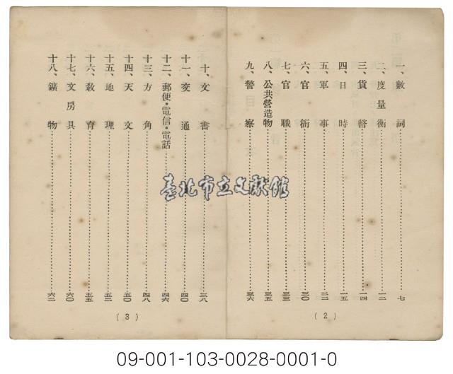 日據臺閩會話（日閩會話）藏品圖，第3張