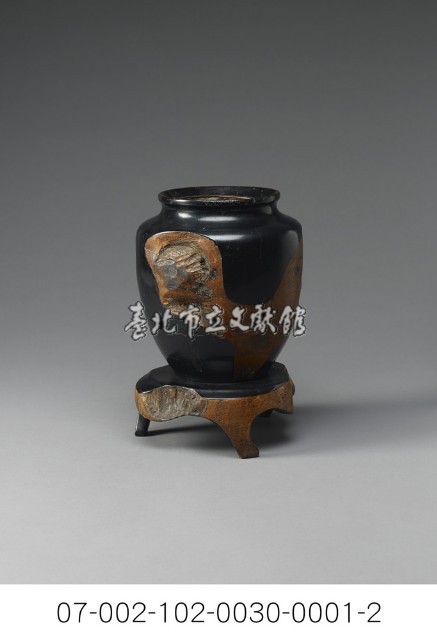 臺灣竹頭花瓶漆器藏品圖，第3張