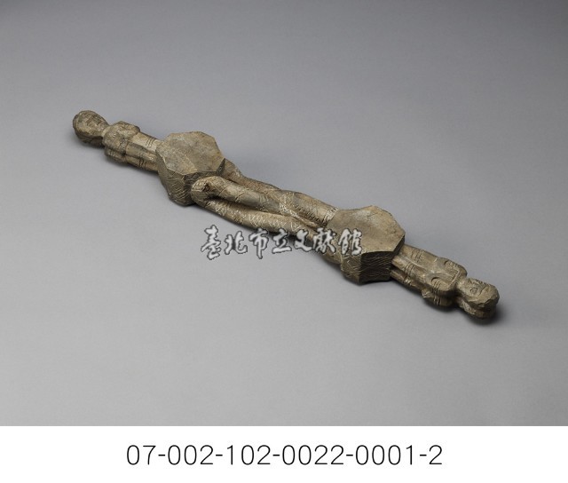 排灣族木雕連杯藏品圖，第3張