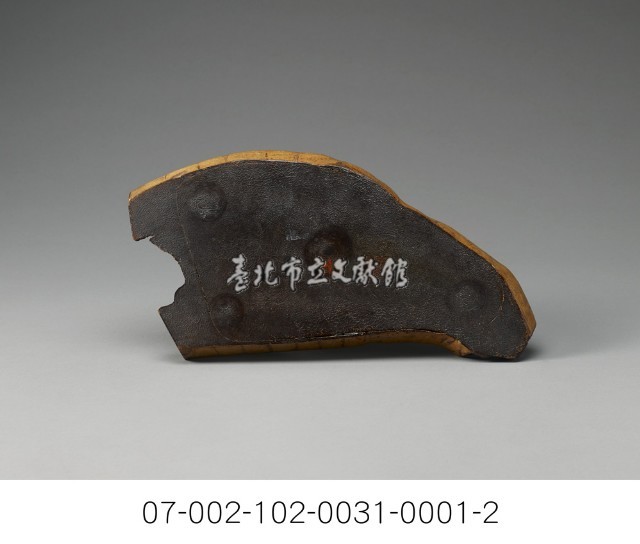 臺灣竹頭蘭花漆茶盤藏品圖，第3張