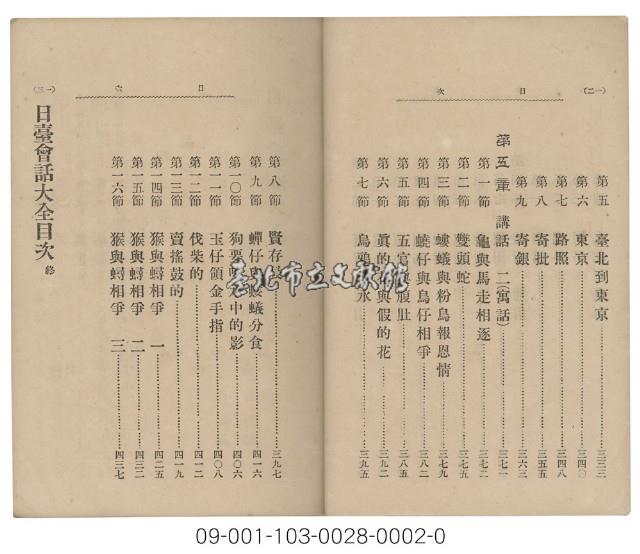 日據臺閩會話（日臺會話大全）藏品圖，第8張