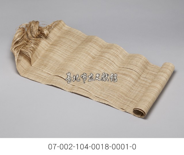 噶瑪蘭族香蕉絲布藏品圖，第4張