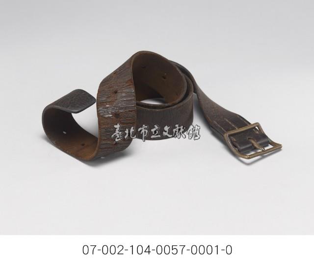 日軍-軍用皮帶藏品圖，第4張