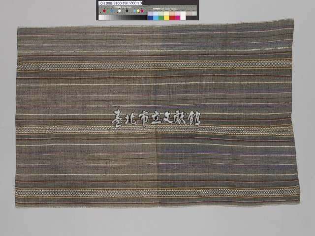 泰雅族披風藏品圖，第1張