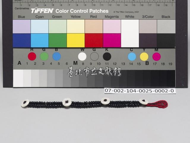 雅美族黑色腕飾藏品圖，第1張