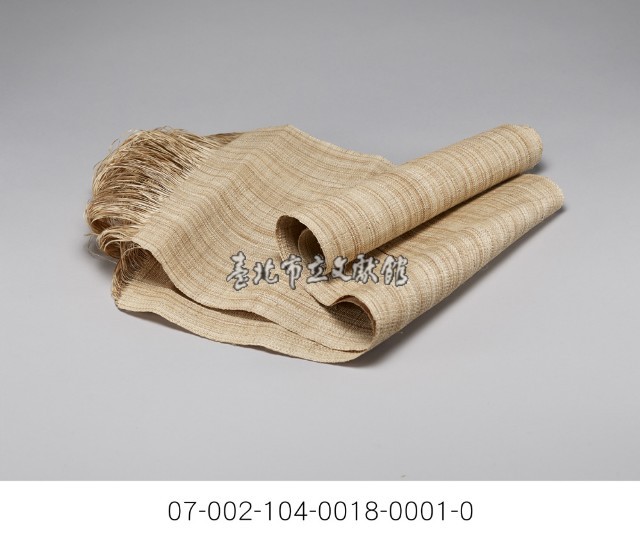 噶瑪蘭族香蕉絲布藏品圖，第3張
