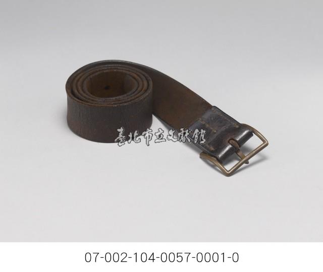 日軍-軍用皮帶藏品圖，第3張