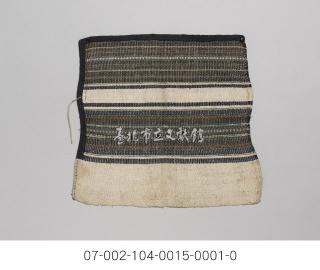 泰雅族夾織胸兜藏品圖，第3張