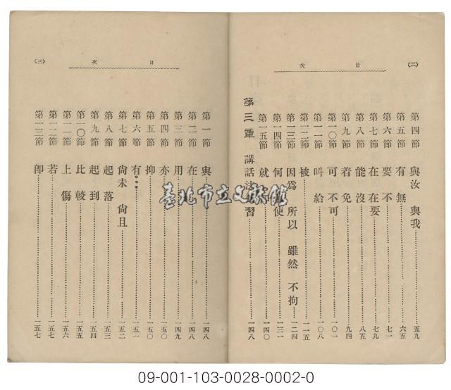 日據臺閩會話（日臺會話大全）藏品圖，第3張