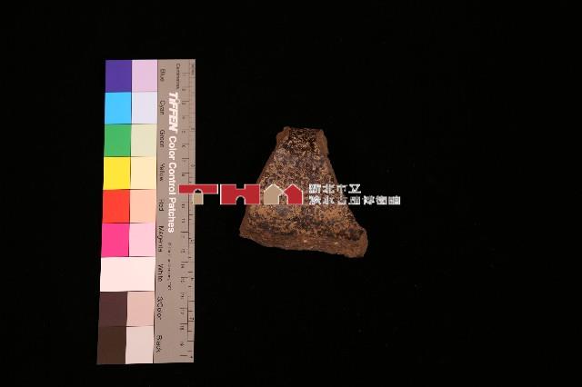 褐釉硬陶口緣殘片1藏品圖，第2張