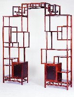 黃花梨拆拼式多寶架格藏品圖，第3張
