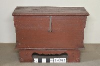 朱漆錢櫃藏品圖，第1張