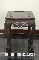 黑檀木客廳雕刻椅、客廳几組（未上漆）藏品圖，第1張