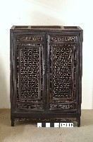 潮州透雕櫺格櫃藏品圖，第1張