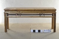 榆木圓包圓春凳藏品圖，第1張