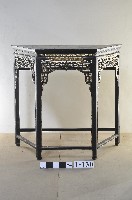 潮州木金雕角半桌藏品圖，第1張