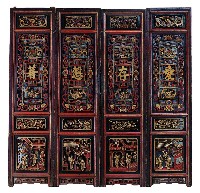 雕刻門片組藏品圖，第1張