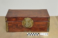 黃花梨文件盒藏品圖，第1張