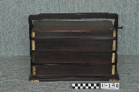 紫檀三層提籃藏品圖，第1張