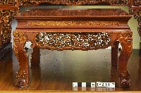 大神供桌組（肖楠高束腰雕花大供桌）藏品圖，第1張
