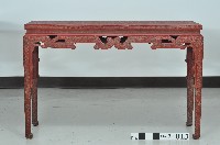 雕漆長畫案藏品圖，第2張