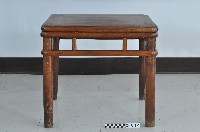 花梨木圓包圓裹腿方凳藏品圖，第2張