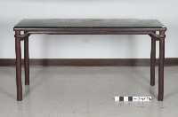 紫檀裹腿霸王棖長畫案藏品圖，第2張