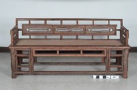 縧環板三圍式羅漢床藏品圖，第2張