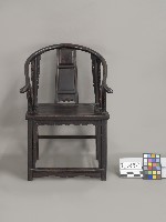 酸枝圈椅一對－椅藏品圖，第1張