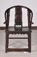 酸枝圈椅一對－椅藏品圖，第2張