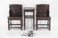 酸枝靠背椅組藏品圖，第1張