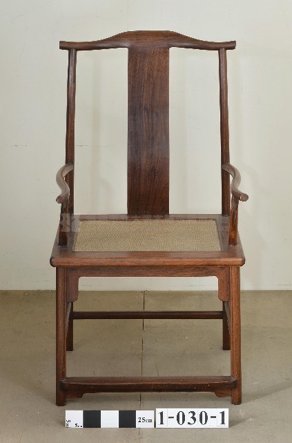 明式黃花梨四出頭官帽椅藏品圖，第1張