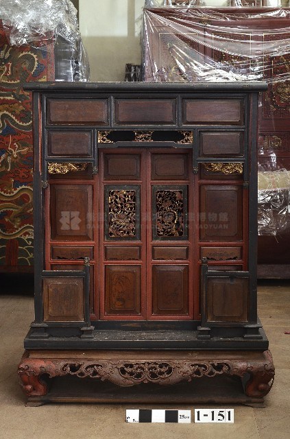 福建紅黑金神龕藏品圖，第1張