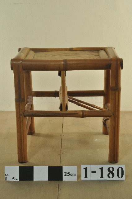 竹製母子椅藏品圖，第1張