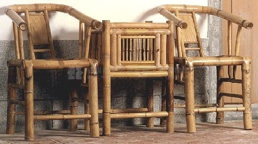 竹椅組（大）藏品圖，第2張