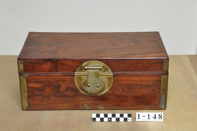 黃花梨文件盒藏品圖，第1張